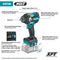 Makita GWT08Z 40V max XGT® Brushless Cordless 4‑Speed Mid‑Torque 1/2" Sq. Drive Impact Wrench w/ Detent Anvil, Tool Only
