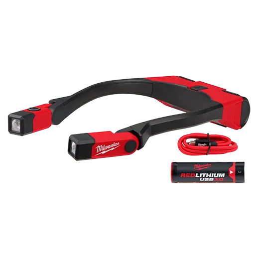 milwaukee 700 lumens flashlight spare battery and charger Milwaukee 2367-21NECK M12 Service/Repair Flood Light With Neck Light P – Way Source