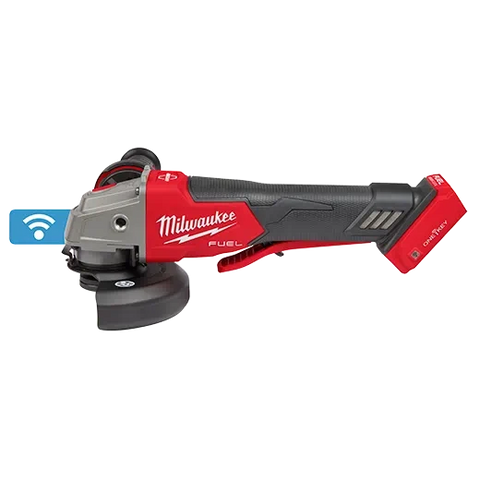 Milwaukee 2882-20 M18 FUEL™ 4-1/2" / 5" Braking Grinder w/ ONE-KEY™ Paddle Switch, No Lock (Tool Only)