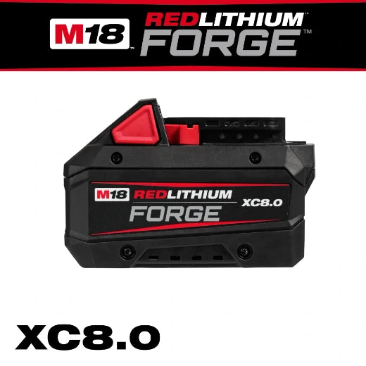 Milwaukee M18 18V RedLithium Forge XC 8.0 Ah Battery Pack $124 + Free S&H