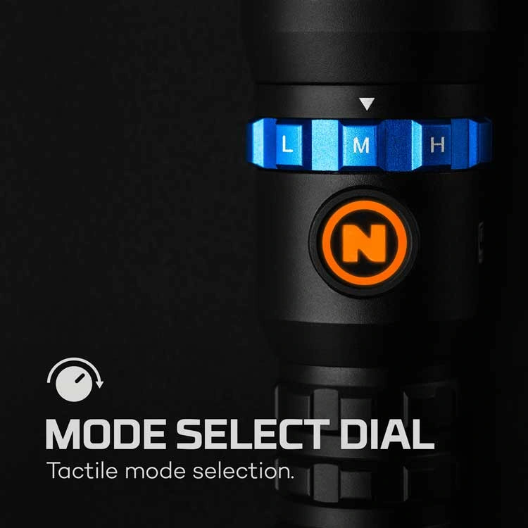 nebo blueline flashlight NEBO MZ60 Luxtreme Blueline Rechargeable Flashlight