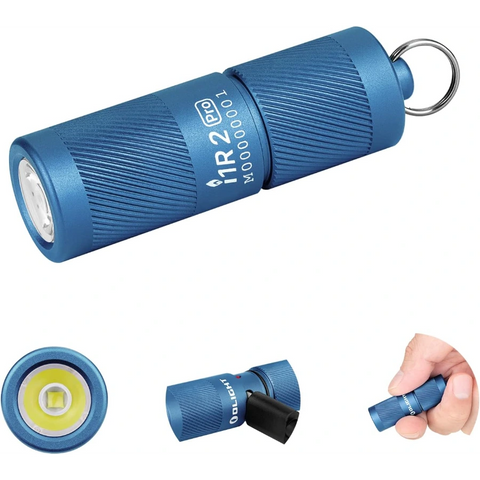 OLIGHT I1R2PROLKBU i1R 2 Pro Keychain Flashlight - Lake Blue