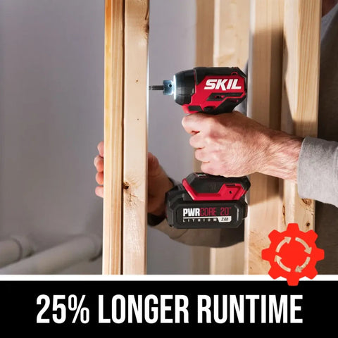 SKIL ID6739B-00 PWR CORE 20™ Brushless 20V 1/4 IN. Compact Hex Impact Driver (Tool Only)