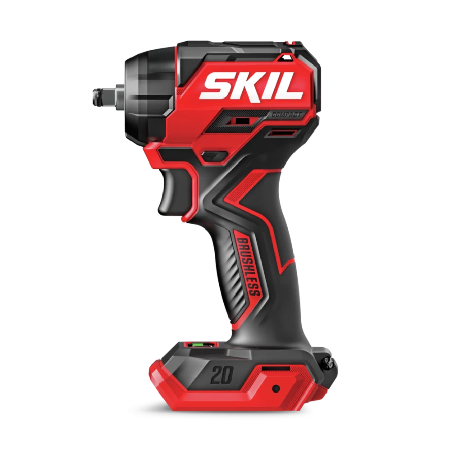 SKIL IW6739B-10 PWR CORE 20™ Brushless 20V 3/8 IN. Compact Impact Wrench Kit