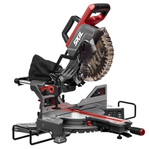 SKIL MS6305-00 10" 15Amp Dual Bevel Sliding Compound Corded Miter Saw