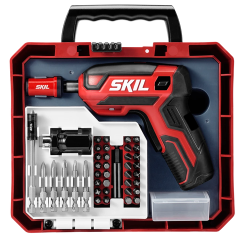 SKIL SD5618-03 Rechargeable Screwdriver w/ 42pc Bit Kit