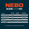 NEBO NEB-WLT-0031 SLYDE KING 4K Work Light & Flashlight