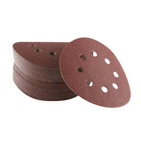 BOSCH SR5R240 5 pc. 240 Grit 5 In. 8 Hole Hook-And-Loop Sanding Discs