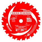 Diablo D0624DA 6-1/2 in. 24-Tooth Ultra-Thin Framing/Demolition Saw Blade