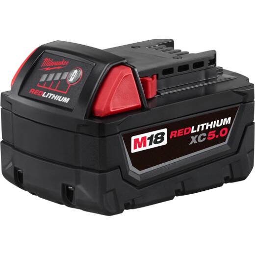 Milwaukee 48-11-1850 M18 REDLITHIUM XC5.0 Extended Capacity