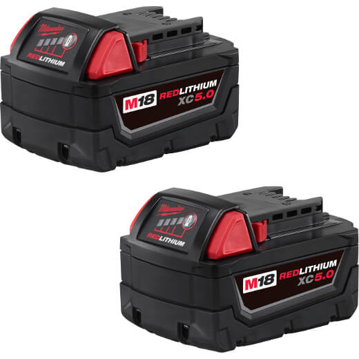 Milwaukee 48-11-1852 M18™ REDLITHIUM™ XC 5.0Ah Extended Capacity