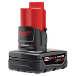 Milwaukee 48-11-2460 M12™ REDLITHIUM™ XC6.0 Battery