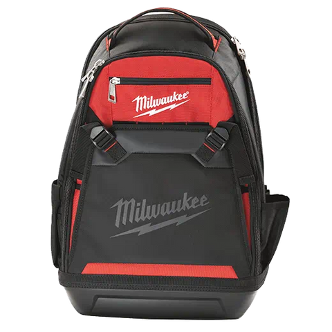 Milwaukee 48-22-8200 1680 Denier 35 Pocket Jobsite Backpack w/ Laptop Sleeve and Molded Plastic Base