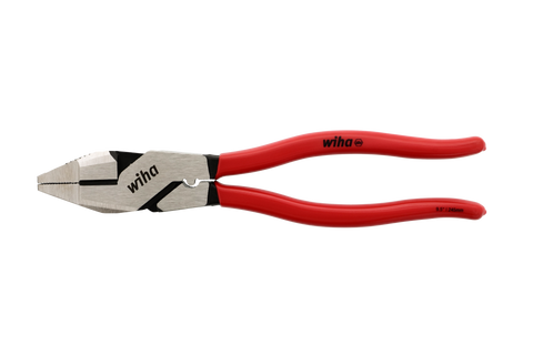 Wiha 32624 Classic Grip NE Style Lineman’s Pliers with Crimpers 9.5"