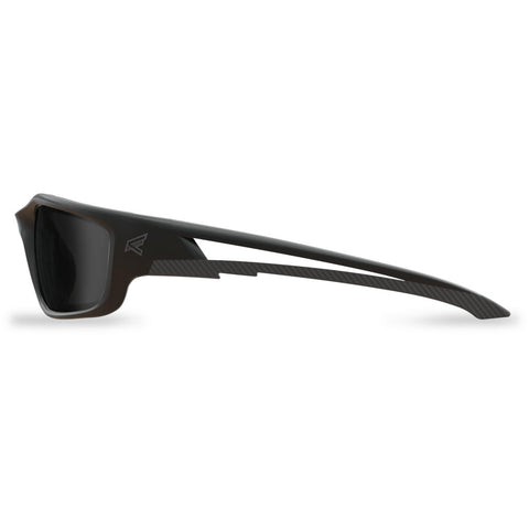 Edge Eyewear SK-XL116 - Safety Glasses - Kazbek XL - Black Frame / Smoke Lens