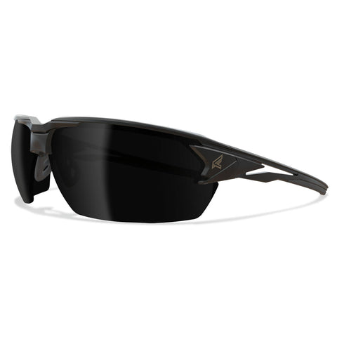 Edge Eyewear XP416 - Safety Glasses - Pumori - Black Frame/ Smoke Lens