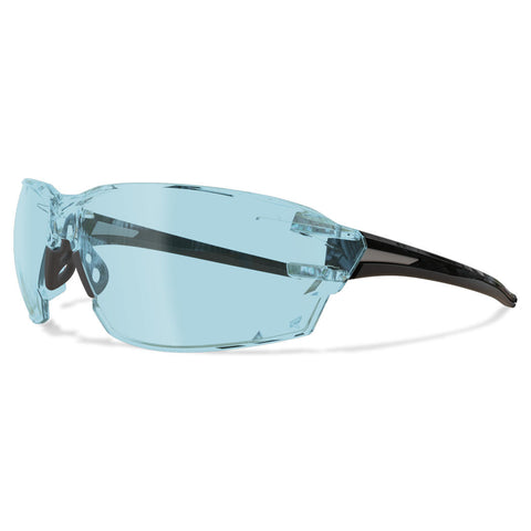 Edge Eyewear XV413 - Safety Glasses - Nevosa - Black Frame / Light Blue Lens