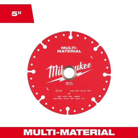 Milwaukee 49-93-9605 5” Multi-Material Diamond Demolition Blade