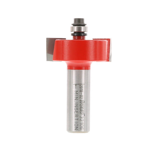 Freud 008925021377 1-3/8" (dia.) Rabbeting Bit with 1/2" shank, 2-1/4" overall length