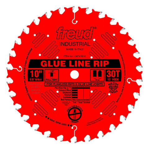 Freud 008925032403 10" x 30T Industrial Glue Line Ripping Blade