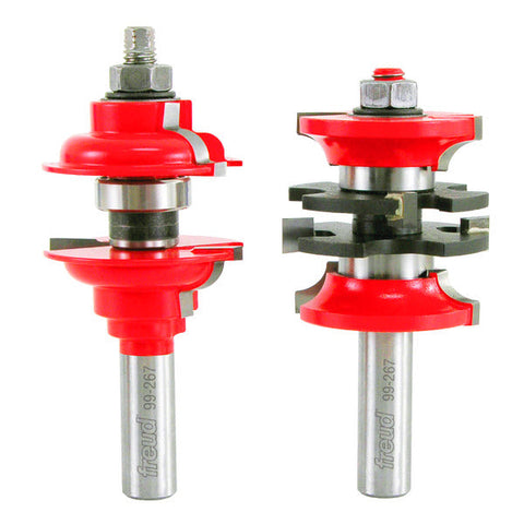 Freud 008925033585 1-7/8" (Dia.) Entry & Interior Door Router Bit System with 1/2" Shank