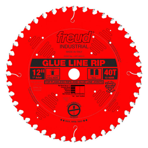 Freud 008925035923 12" x 40T Glue Line Ripping Blade