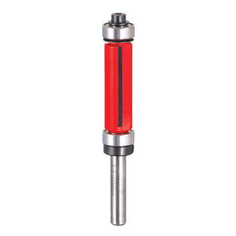 Freud 008925037927 1/2" (Dia.) Top & Bottom Bearing Flush Trim Bit with 1/4" Shank