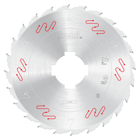 Freud 008925050605 250mm x 24T Carbide Tipped Blade to Cut Solid Wood