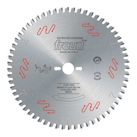 Freud 008925052203 303mm x 60T Panel Sizing for Sliding Table Saws