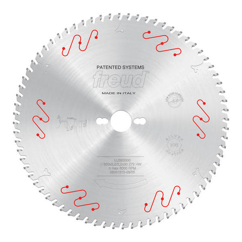 Freud 008925052418 300mm x 72T Panel Sizing for Sliding Table Saws
