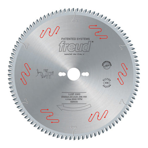 Freud 008925052456 300mm x 96T Panel Sizing for Sliding Table Saws