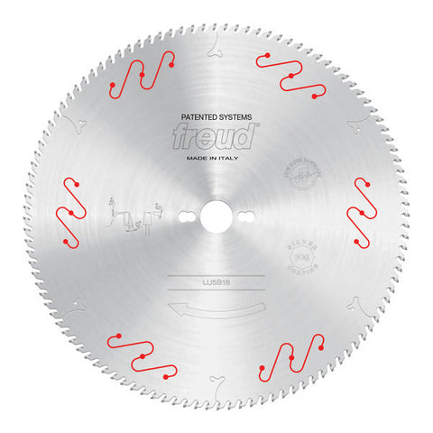 Freud 008925052975 350mm x 108T Thin to Medium Aluminum & Non Ferrous Blades with Mechanical Clamping