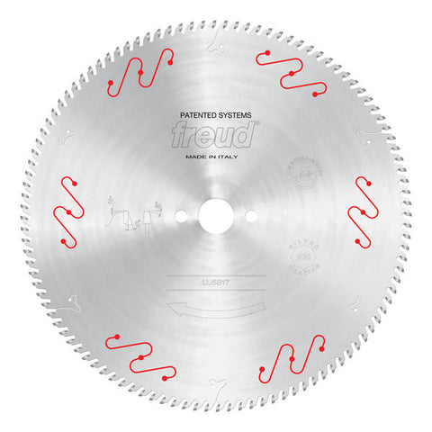 Freud 008925052982 350mm x 108T Thin to Medium Aluminum & Non Ferrous Blades with Mechanical Clamping