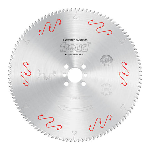 Freud 008925052999 350mm x 108T Thin to Medium Aluminum & Non Ferrous Blades with Mechanical Clamping