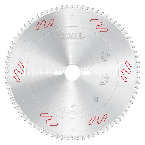 Freud 008925057345 250mm x 80T Carbide Tipped Blade for Plastic Material & Plexiglass