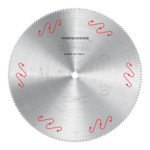 Freud 008925064435 600mm x 156T Thin to Medium Aluminum & Non Ferrous Blades with Mechanical Clamping