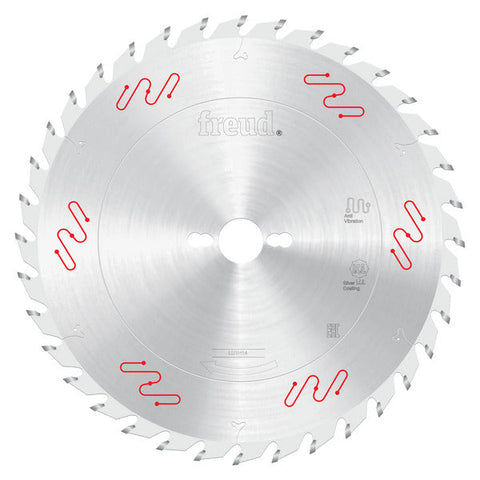 Freud 008925087427 300mm x 36T Thin Kerf Carbide Tipped Blade for Ripping & Crosscutting