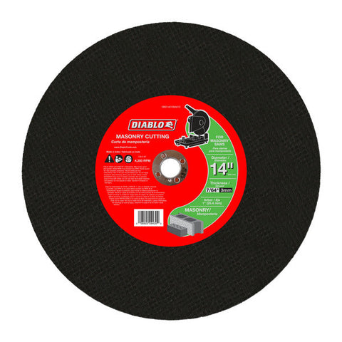 Diablo 008925094302 14"x7/64"x1" Masonry Chop Saw