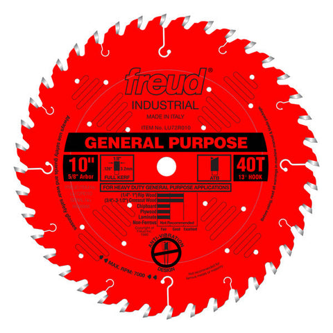 Freud 008925126966 10" x 40T General Purpose Blade