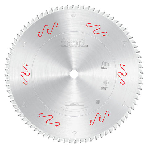 Freud 008925137443 10" x 80T Medium Aluminum & Non-Ferrous Blades with or without Mechanical Clamping