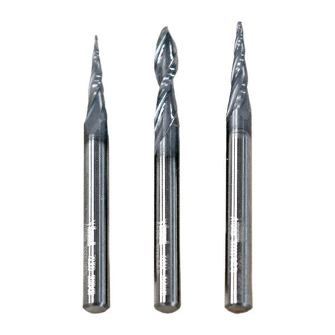 Freud 008925140382 3-Piece CNC Fine Detail Router Bit Set