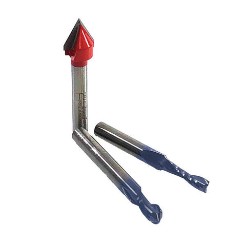 Freud 008925143116 3-Piece Carving Bit Set with 1/4" shanks