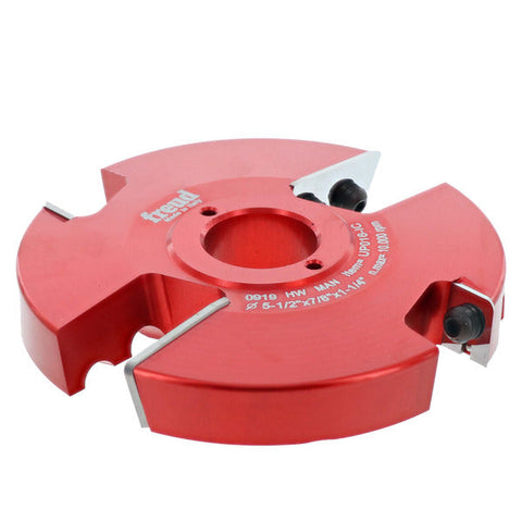 Freud 008925144014 5-1/2" (Dia.) 2+2 Advanced Design Raised Panel Insert Shaper Cutter for 5/8" Stock with 1-1/4" bore