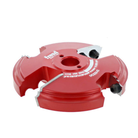 Freud 008925145479 4-15/16" (Dia.) 2+2 Advanced Design Raised Panel Insert Shaper Cutter for 3/4" Stock with 3/4" bore