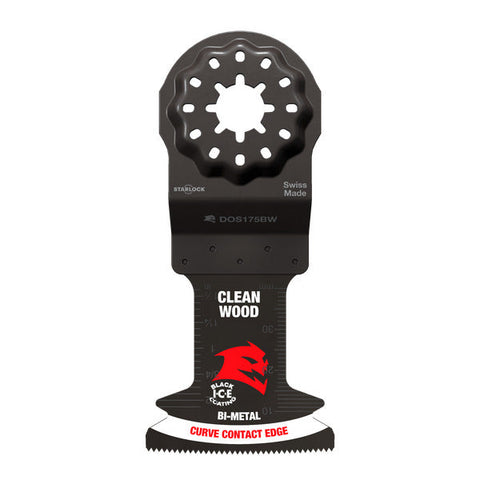 Diablo 008925170198 Diablo Demo Demon™ 1-3/4 in.  Starlock Bi-Metal Oscillating Blade for Clean Wood