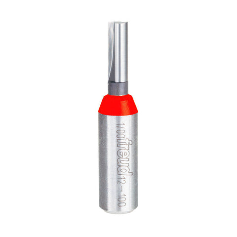 Freud 008925380139 1/4" (dia.) Double Flute Straight Bit with 1/2" shank, 2-3/8" overall length