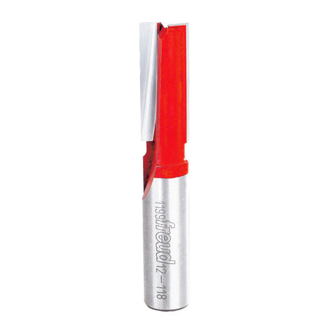 Freud 008925380177 1/2" (dia.) Double Flute Straight Bit with 1/2" shank, 2-7/8" overall length