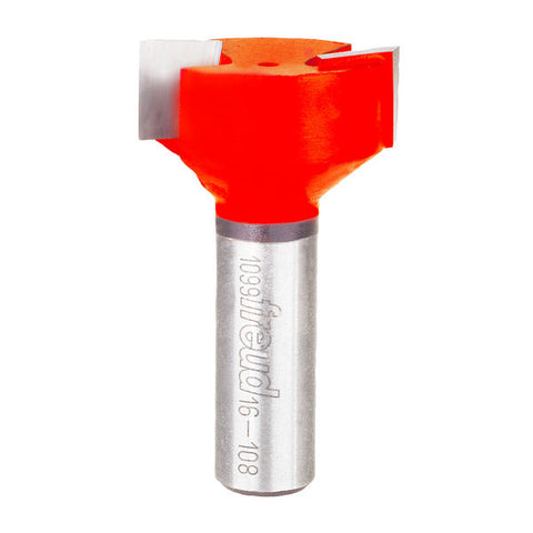 Freud 008925380337 1-1/4" (dia.) Spoilboard Surfacing & Mortising Bit with 1/2" shank, 1/2" carbide height