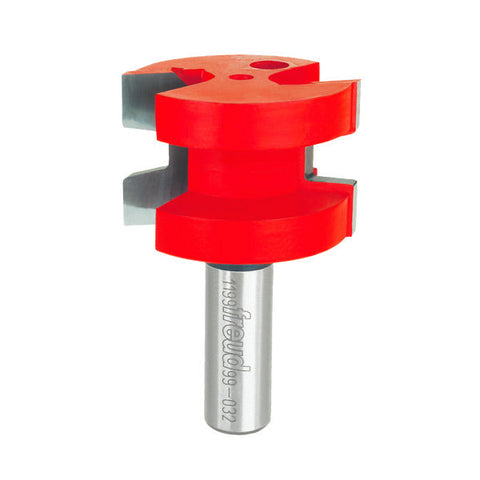 Freud 008925381747 1-21/32" (dia.) Wedge Tongue & Groove Bit with 1/2" shank, 10¡ shank length