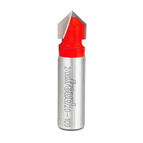 Freud 008925382973 1/2" (Dia.) 90° V Grooving Bit with 1/2" shank, 2-1/4" overall length